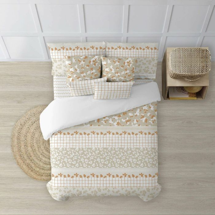 Housse de Couette Decolores Volendam Multicouleur 175 Fils 240 x 220 cm Goulot de bouteille 6