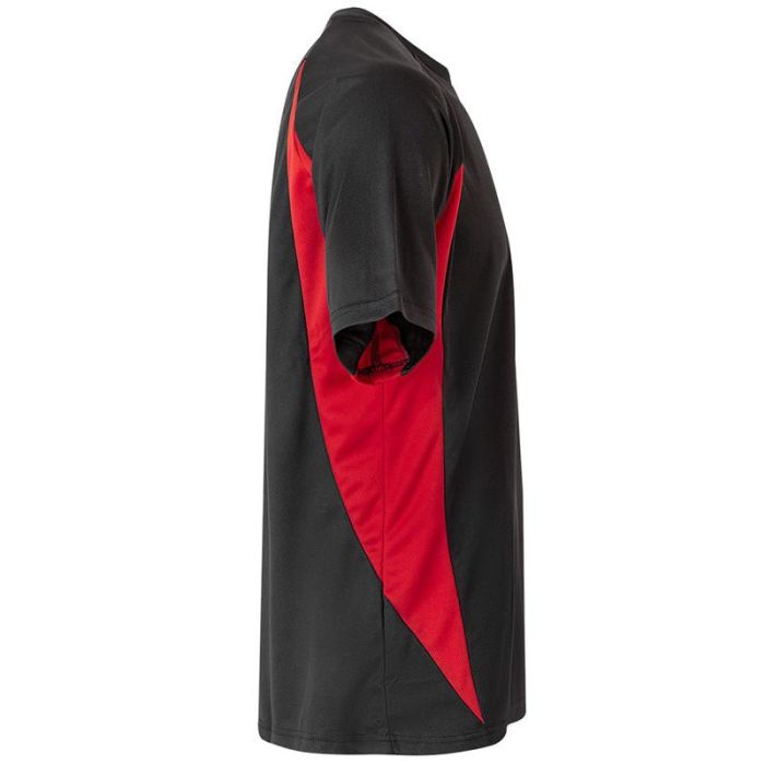 Camiseta Técnica Calpi Negra-Roja Talla L Velilla 1