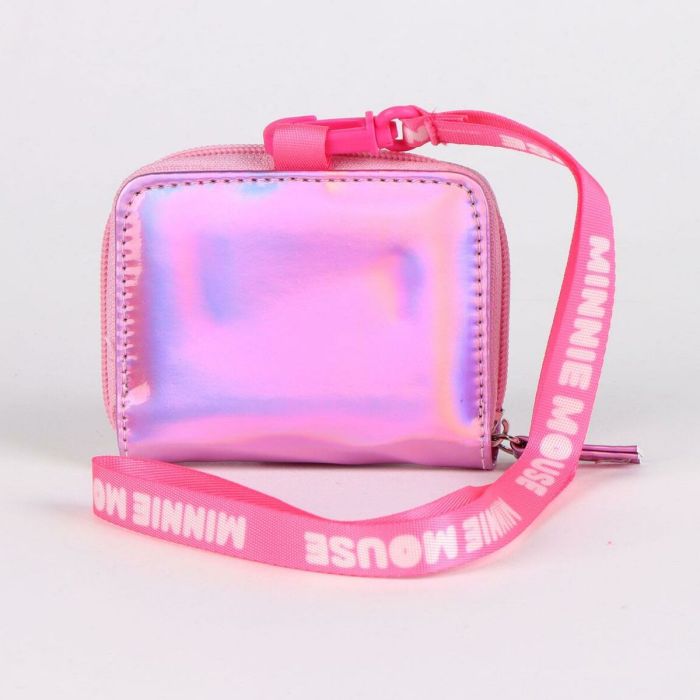 Portefeuille Minnie Mouse Rose 3