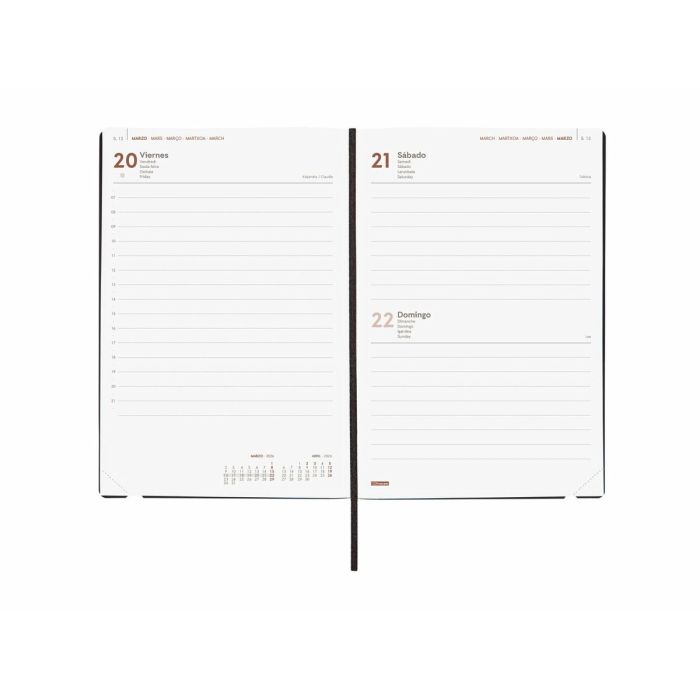 Agenda Finocam Vert A5 14 x 20,4 cm 3