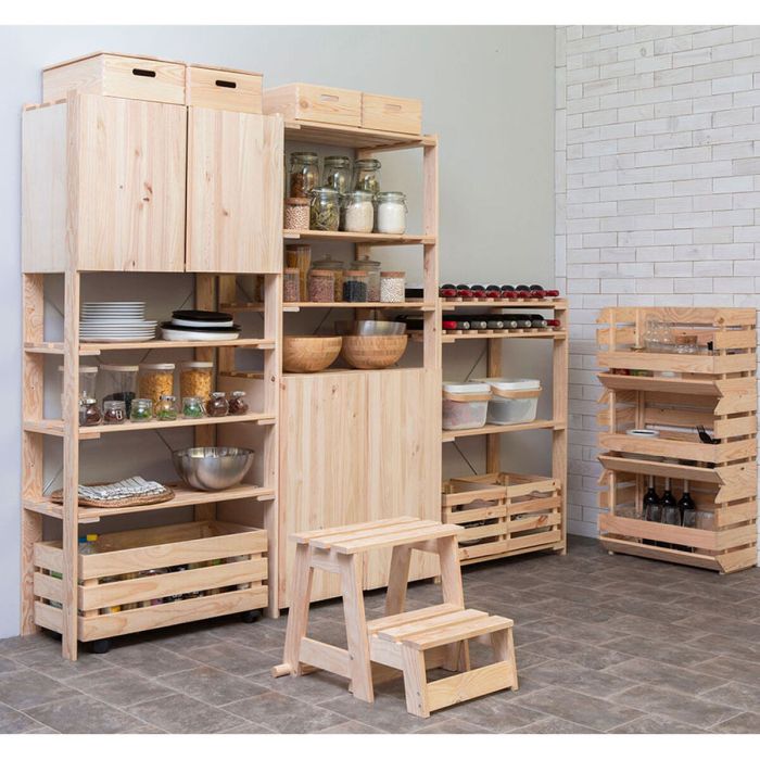 Tabouret Step Astigarraga Bois de pin 6