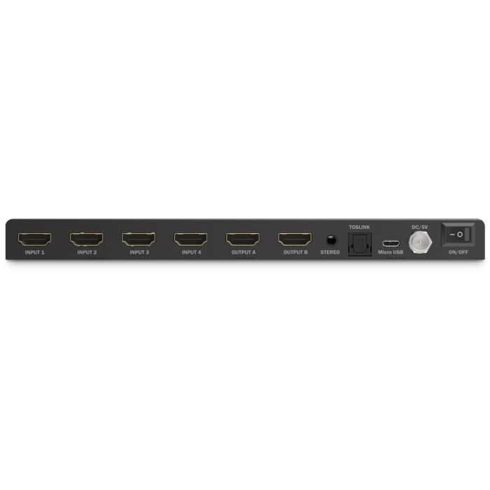 DIGITUS HDMI Matrix Switch 4K/30Hz, 4x2 1 DIGITUS HDMI Matrix Switch 4K/30Hz, 4x2 1
