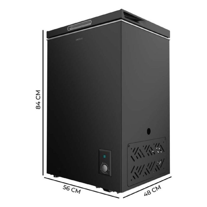 Congélateur Cecotec Bolero CoolMarket Chest 99 Black 1