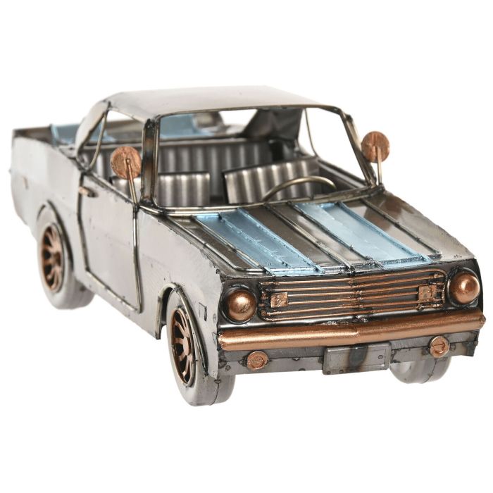 Figurine Décorative Home ESPRIT Bleu Argenté Voiture Vintage 30 X 11 X 10 CM 2