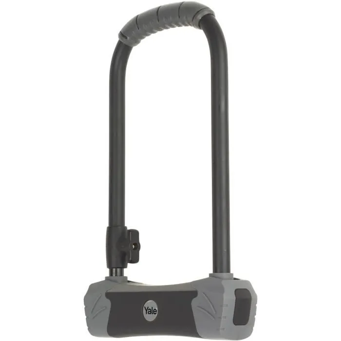 Yale U-Lock Antivol Haute Sécurité Or Certifié Pour Vélo, VTT, 230 x 115 x 14 mm 3