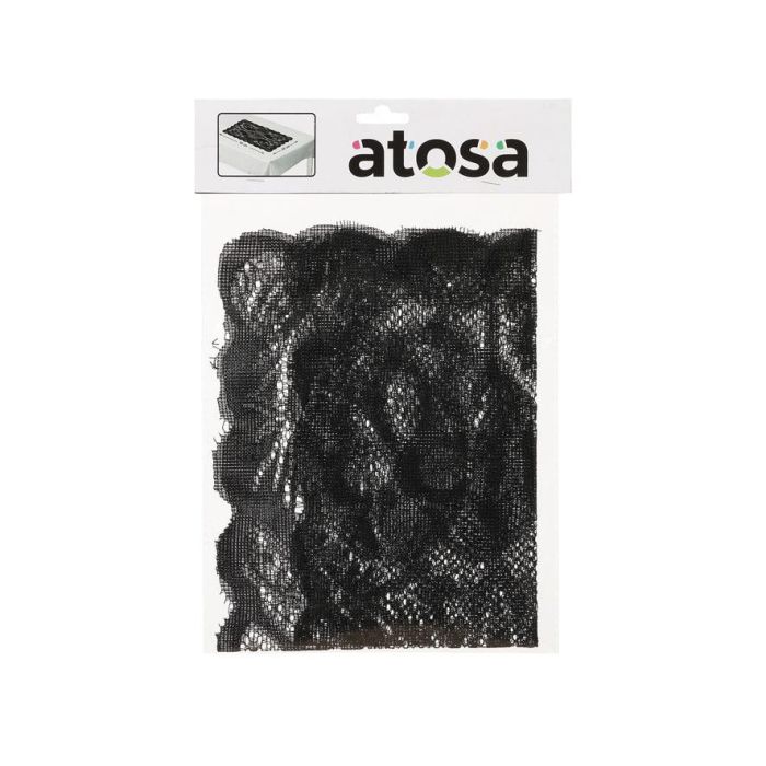 Centro de Mesa Halloween à Tête de Mort en Dentelle - Décoration de Table