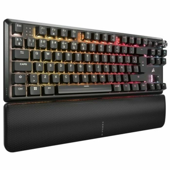 Clavier sans fil Corsair CH-914901E-ES Noir Espagnol Qwerty 12 Clavier sans fil Corsair CH-914901E-ES Noir Espagnol Qwerty 12