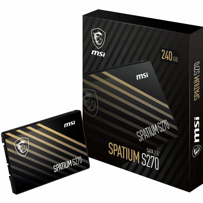 Disque dur MSI SPATIUM S270 240 GB SSD 23 Disque dur MSI SPATIUM S270 240 GB SSD 23