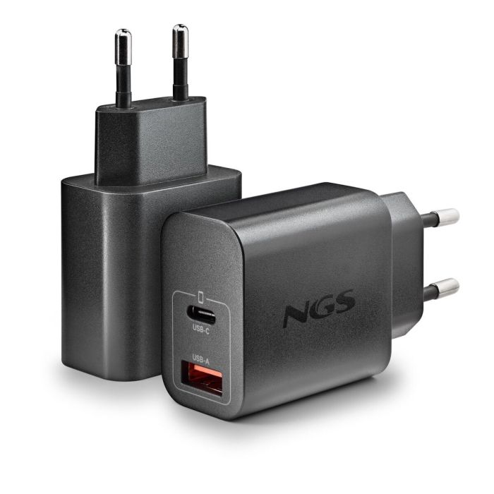 Chargeur d'ordinateur portable NGS ERA20WBLACK 20 W Noir 1