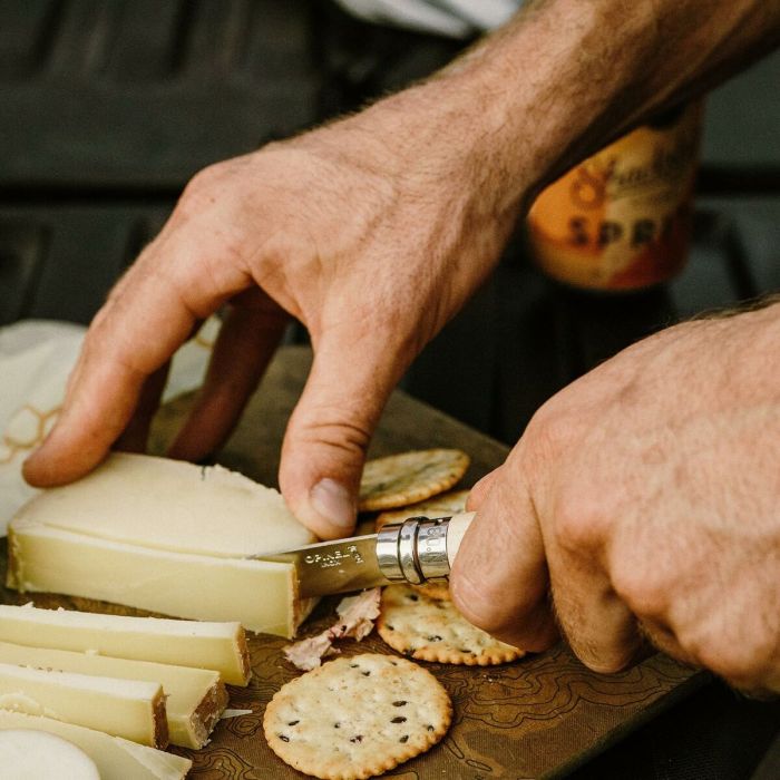 Couteau Opinel Nº6 7 cm Acier inoxydable Bois de hêtre 8