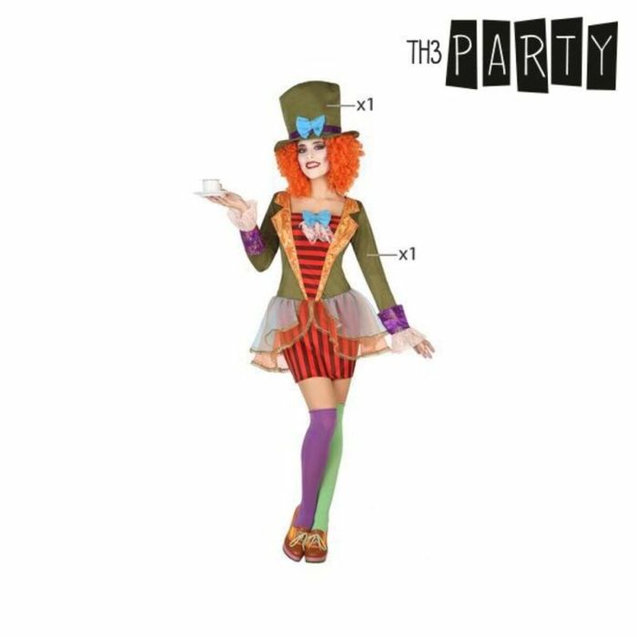 Déguisement pour Adultes Femme chapelier fou 3