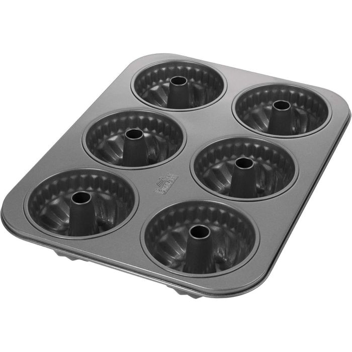 Plaque de cuisson cake - BIRKMANN - EASY BAKING - Acier carbone - Anti adhésif - Ø10 cm, 35 x 27 x 5 cm 2 Plaque de cuisson cake - BIRKMANN - EASY BAKING - Acier carbone - Anti adhésif - Ø10 cm, 35 x 27 x 5 cm 2