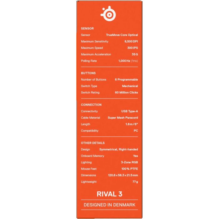 Souris SteelSeries 62516 Blanc 2