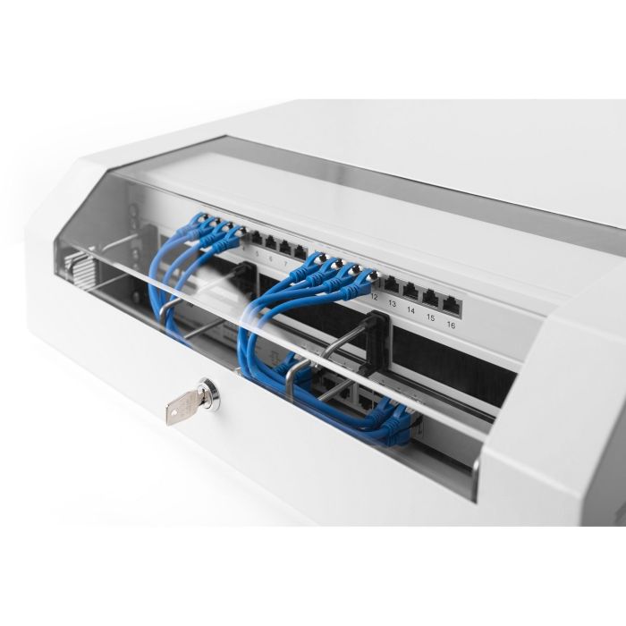 DIGITUS Wandgehäuse SOHO 3HE 145x500x475 mm grau Slim 7 DIGITUS Wandgehäuse SOHO 3HE 145x500x475 mm grau Slim 7