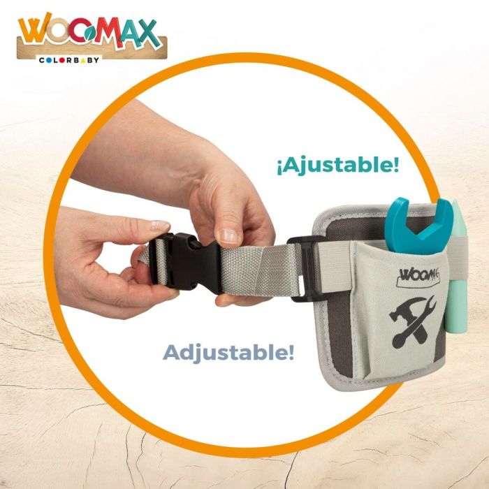 Outils à jouer Woomax 12 Pièces 31 x 14 x 2,5 cm 6 Unités 3 Outils à jouer Woomax 12 Pièces 31 x 14 x 2,5 cm 6 Unités 3