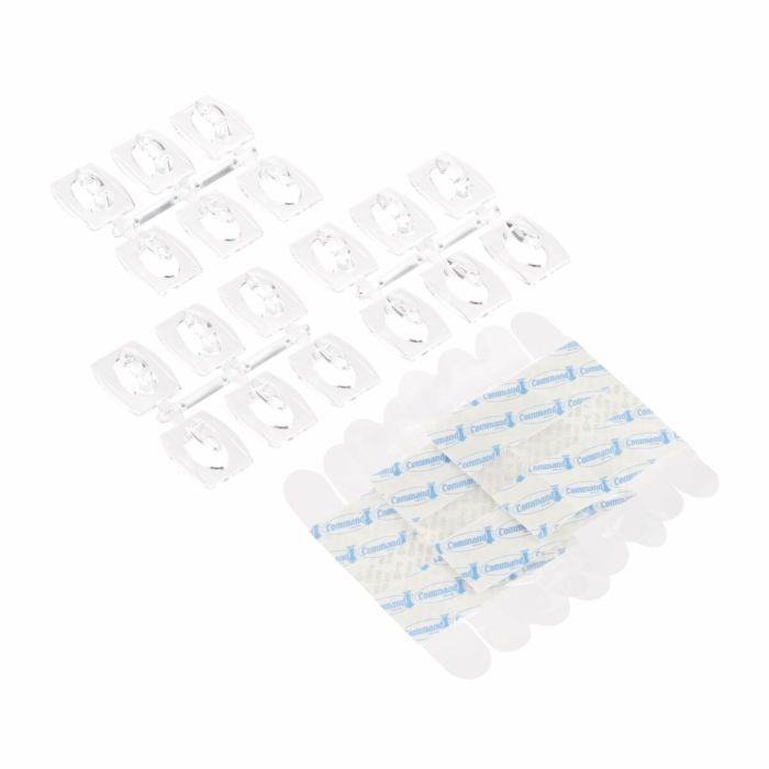 Crochet pour suspendre 3M 225 g Transparent Plastique (6 Unités) 7