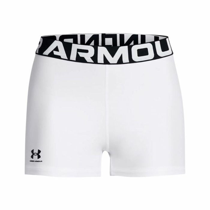 Leggings de Sport pour Femmes Under Armour Hg Shorty Blanc