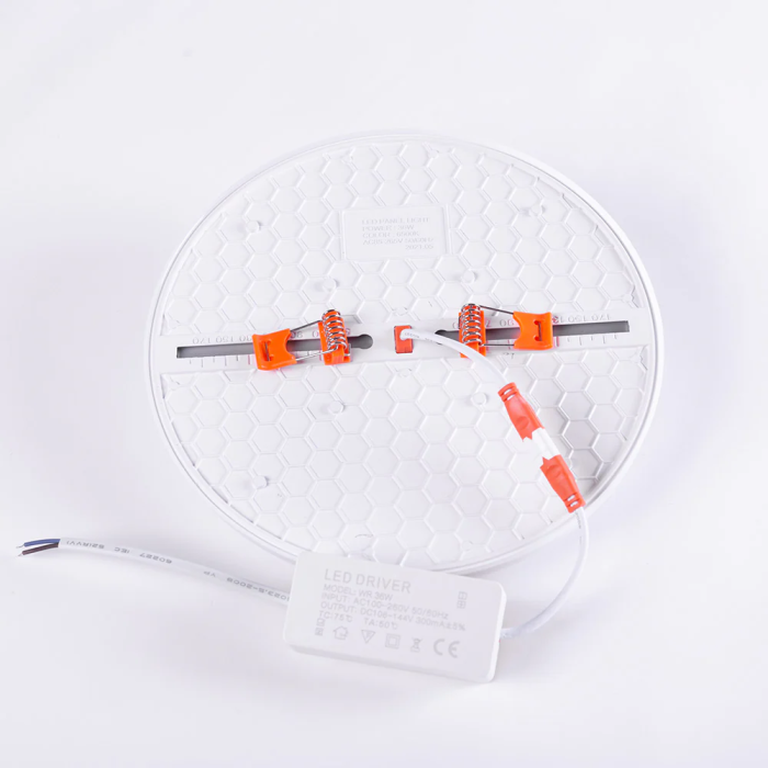 Downlight LED Encastrable 36W 3.600Lm 6000K Circulaire Coupe Variable 40.000H HO-FWWB-R-36W-CW Downlight LED Encastrable 36W 3.600Lm 6000K Circulaire Coupe Variable 40.000H HO-FWWB-R-36W-CW