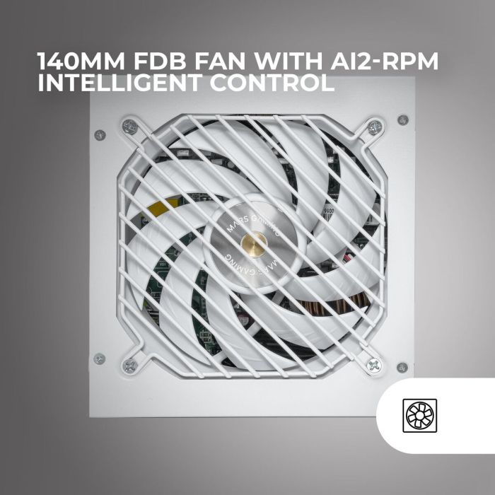 Bloc d’Alimentation Mars Gaming MPZE750SIM ATX 750 W 80 Plus Silver 3 Bloc d’Alimentation Mars Gaming MPZE750SIM ATX 750 W 80 Plus Silver 3