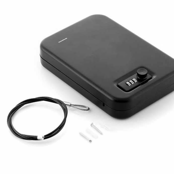 Coffre-Fort Portable avec Câble de Sécurité Prisaven InnovaGoods 3 Coffre-Fort Portable avec Câble de Sécurité Prisaven InnovaGoods 3