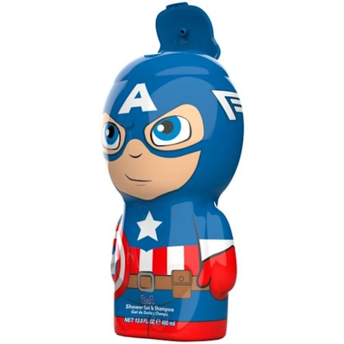 2-in-1 Gel et shampooing Air-Val Avengers Capitan America 400 ml 1 2-in-1 Gel et shampooing Air-Val Avengers Capitan America 400 ml 1