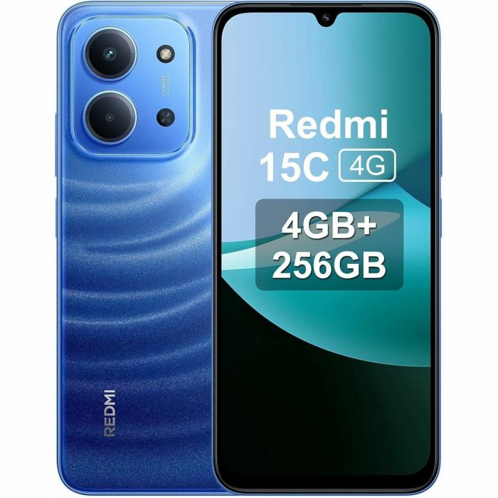 Smartphone Xiaomi REDMI 15C 4-256 BL 6.9" MediaTek Helio G81 4 GB RAM 256 GB Bleu 14