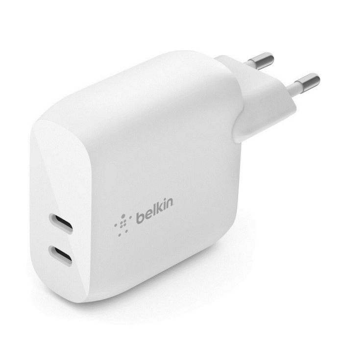 Chargeur mural Belkin WCB006VFWH Blanc (1 Unité) 0 Chargeur mural Belkin WCB006VFWH Blanc (1 Unité) 0