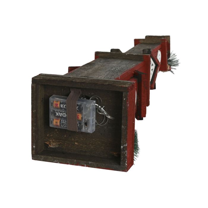 Décorations de Noël Home ESPRIT Blanc Rouge 16 x 14 x 63 cm (2 Unités) 2