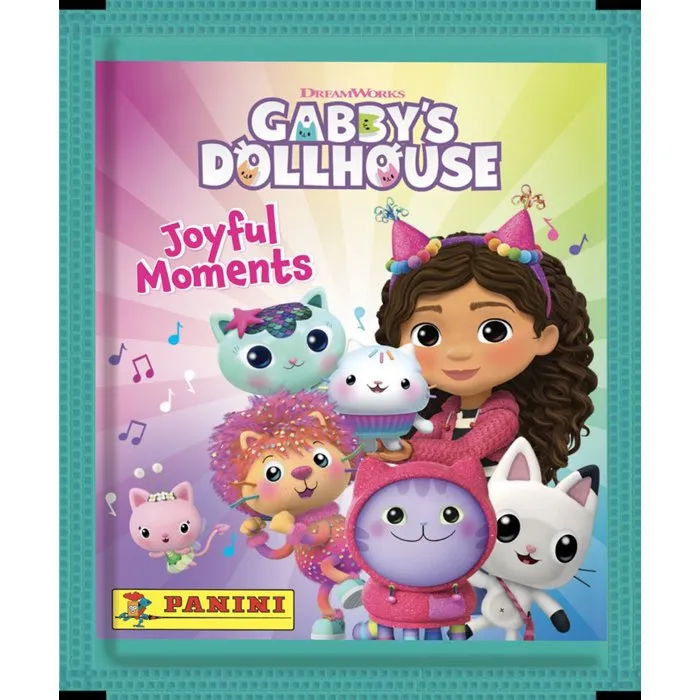 Panini - Album et Collection de Stickers Gabby's Dollhouse (Gabby et la Maison Magique) - 32 pages avec 180 Stickers et Poster Collector