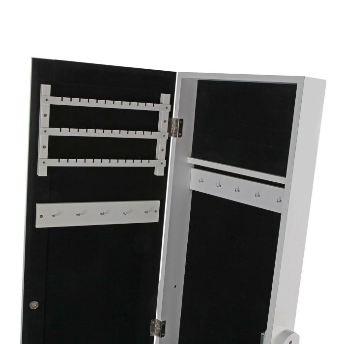 Miroir mural Versa Blanc Miroir Bois MDF 35 x 153 x 35,2 cm Porte-bijoux 1