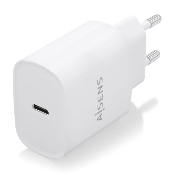 Chargeur mural Aisens A110-0752 Blanc 20 W (1 Unité) 3 Chargeur mural Aisens A110-0752 Blanc 20 W (1 Unité) 3