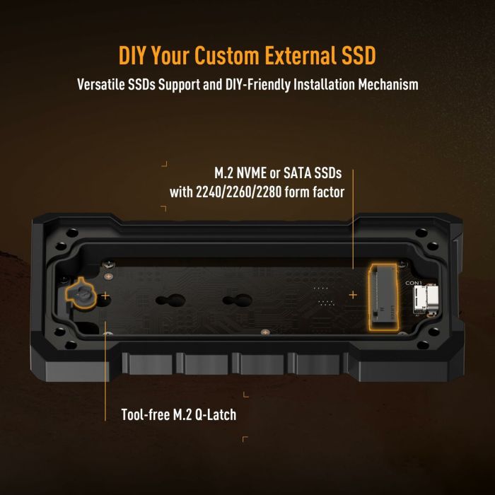 Disque Dur Externe Asus Gaming A2 Noir 6