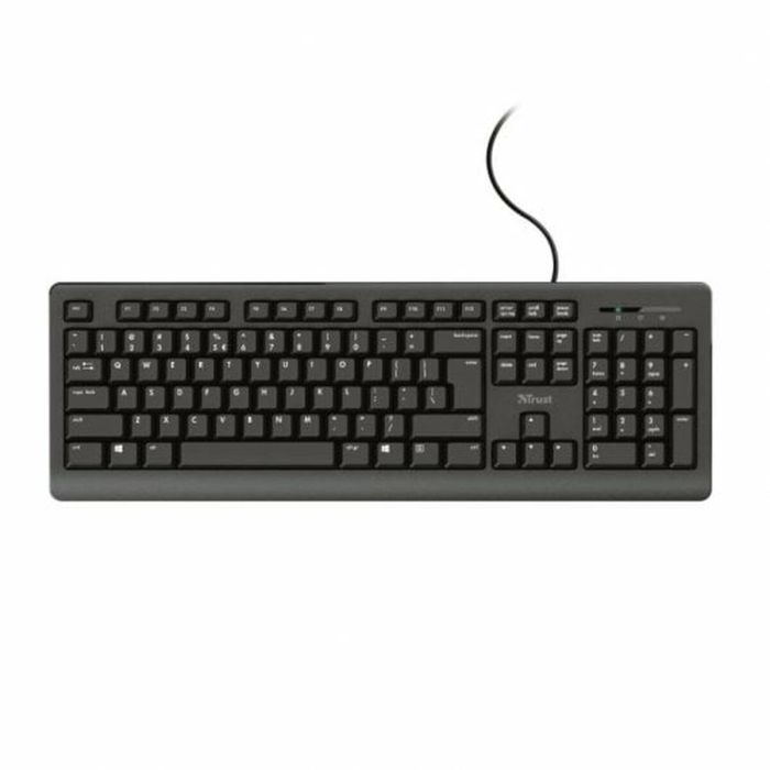 Clavier Trust 23982 Noir Espagnol Qwerty 0 Clavier Trust 23982 Noir Espagnol Qwerty 0