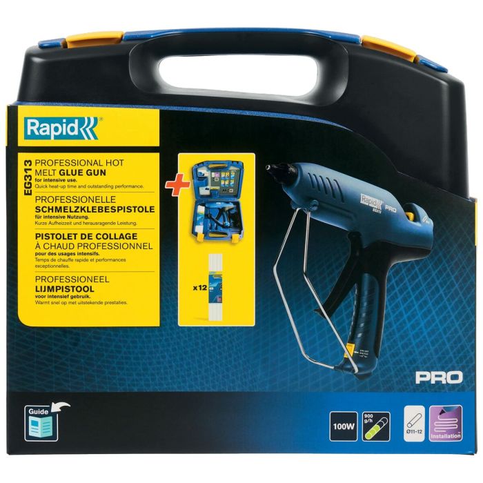Pistolet à colle Rapid pro eg313 5001489 120 W 1 Pistolet à colle Rapid pro eg313 5001489 120 W 1