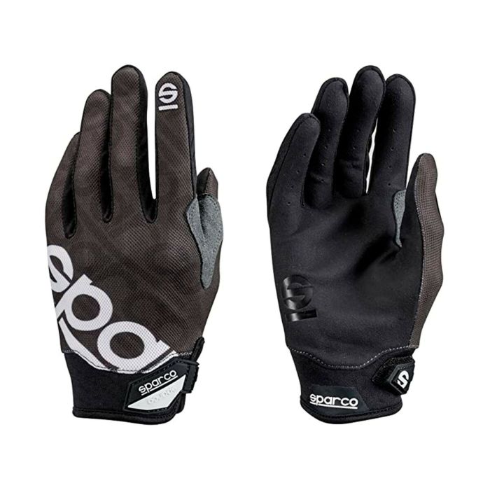 Sparco Gants Meca 3 S002093NR3L, Taille L, Noir