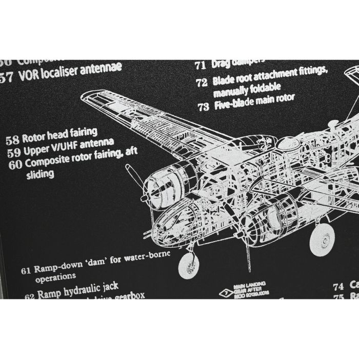 Horloge Murale Home ESPRIT Doré Argenté Métal Avion Vintage 175 x 21 x 64 cm 3 Horloge Murale Home ESPRIT Doré Argenté Métal Avion Vintage 175 x 21 x 64 cm 3