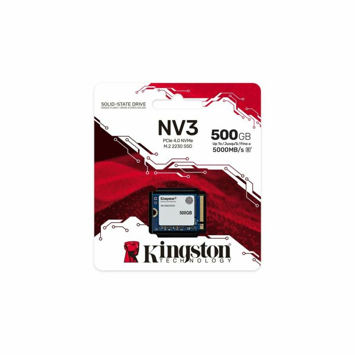 Disque dur Kingston NV3 M.2 2230 500 GB SSD 2