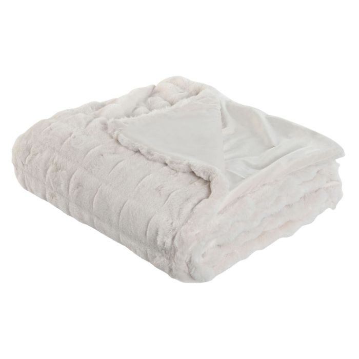 Couverture Home ESPRIT Beige 220 x 240 x 1 cm