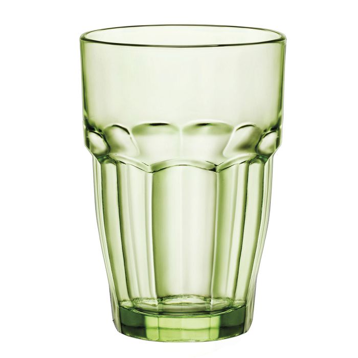 Verre Bormioli Rocco Rock Bar Vert verre 370 ml (6 Unités) 1