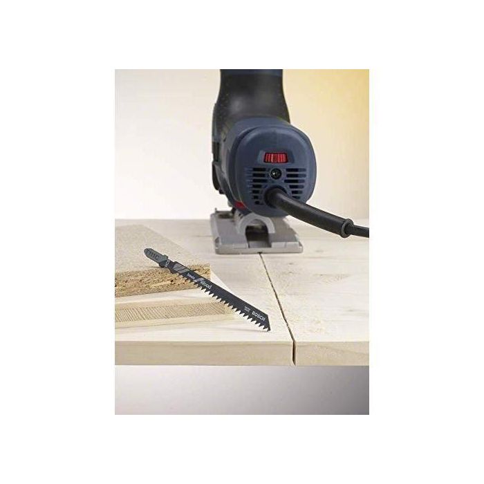 Assortiment de lames de scie sauteuse - BOSCH - 10 pieces - Métal et Bois - Acier - Modeles variés 1