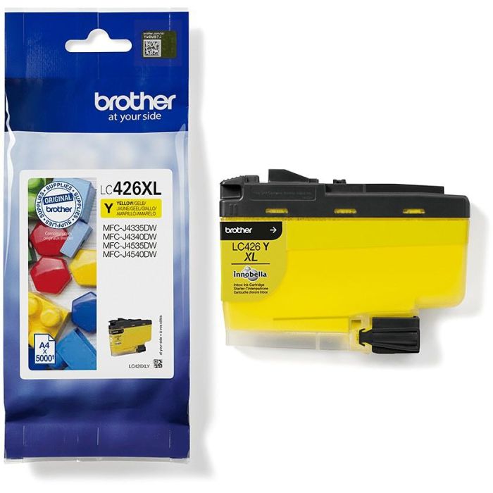 Brother Tinte LC-426XLY Gelb bis zu 5.000 Seiten ISO/IEC 24711 2