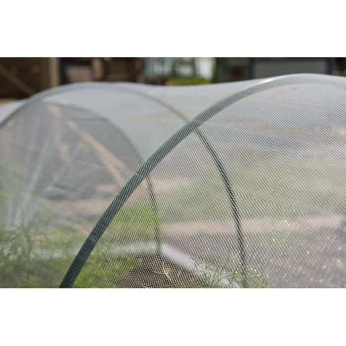 Voile anti-insectes - NATURE - 2x5 m - Maille 1x1 mm - Polyamide 1