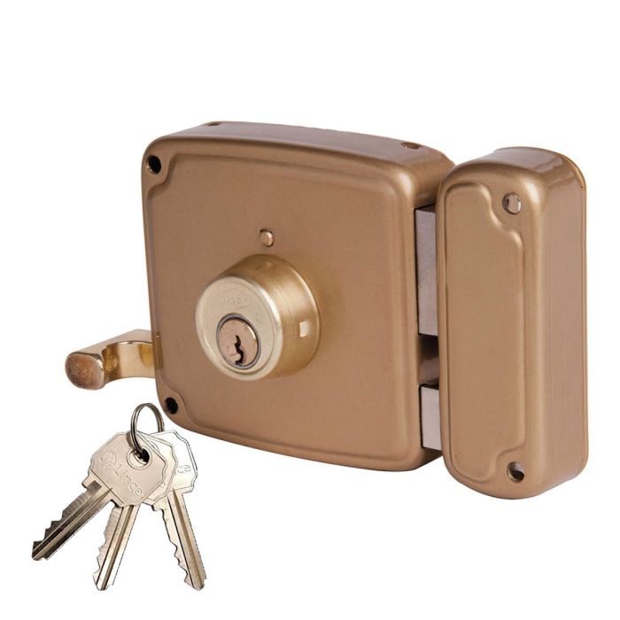 Serrure en applique UCEM 03010353 Fer Droite Monopunto