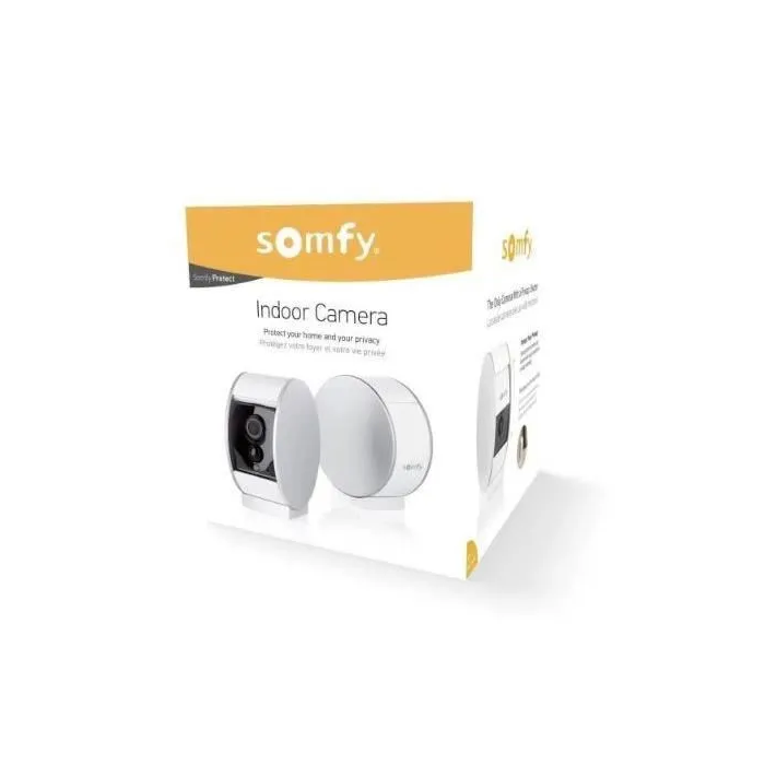 Somfy Caméra d'intérieur avec obturateur motorisé pour la surveillance et la sécurité de votre maison 2