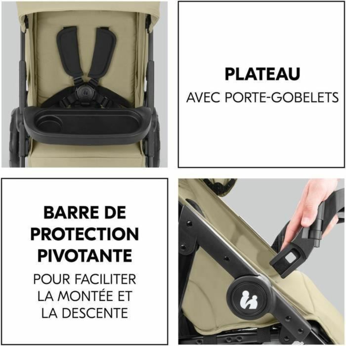 Poussette pour bébé Hauck Gris 4 Poussette pour bébé Hauck Gris 4