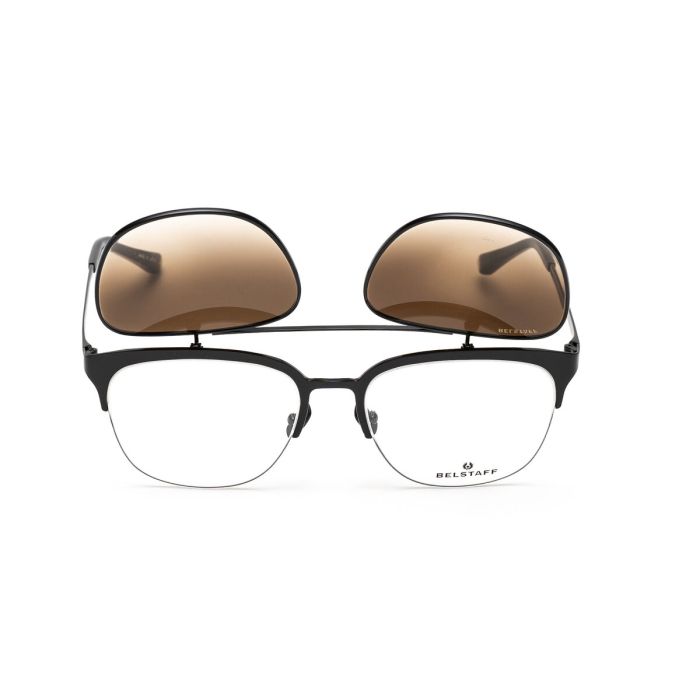 Monture de Lunettes + Lunettes de Soleil Belstaff HATCHER-NEGRO-W Ø 55 mm Clip On 1 Monture de Lunettes + Lunettes de Soleil Belstaff HATCHER-NEGRO-W Ø 55 mm Clip On 1