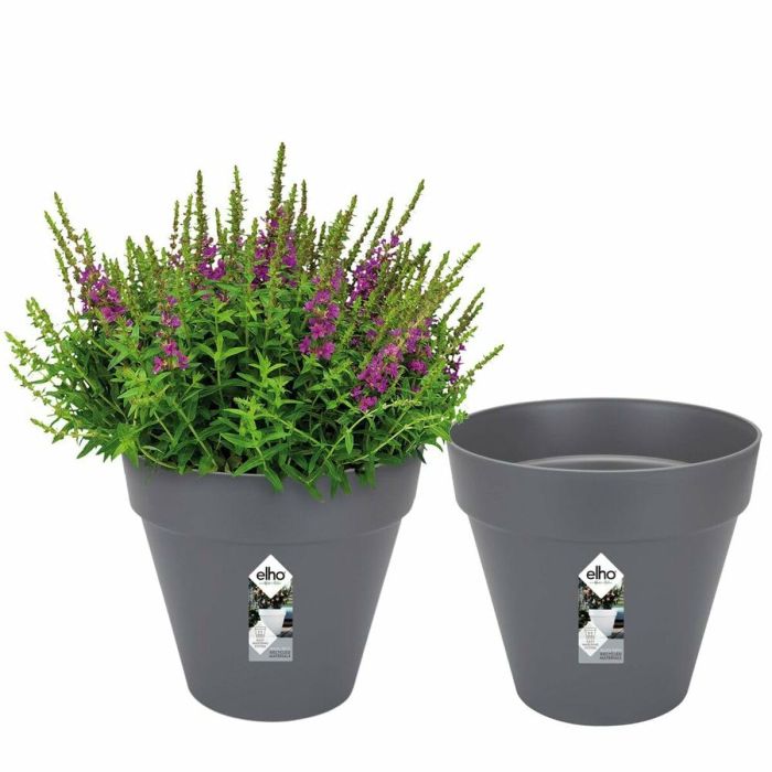 Set de pots Elho Gris Plastique Rond 2 Pièces 5