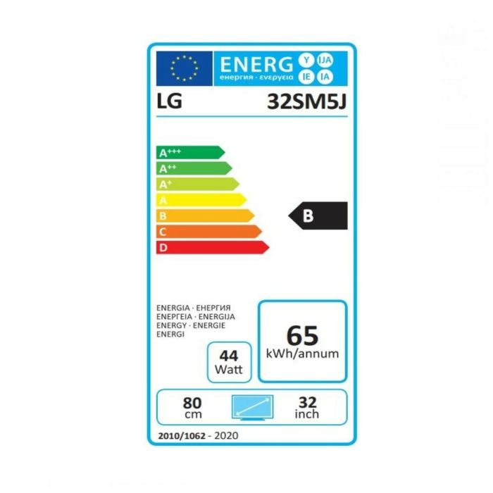 Moniteur Videowall LG 32SM5J-B Full HD 32" 32" 1