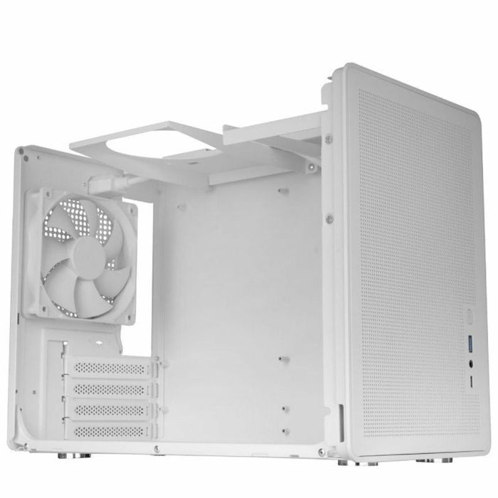 Boîtier mini-tour Micro ATX / ITX Mars Gaming MCXPROW Blanc 3