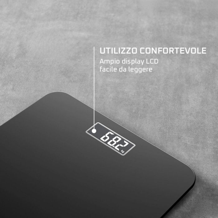 Balance Numérique de Salle de Bain Rowenta BS1800V0 Noir Verre trempé 160 kg 3 Balance Numérique de Salle de Bain Rowenta BS1800V0 Noir Verre trempé 160 kg 3